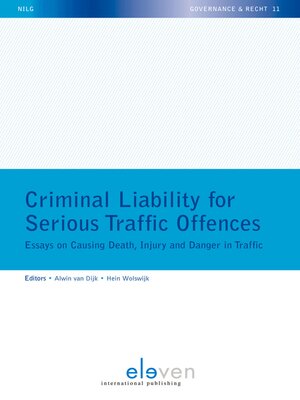 cover image of Criminal Liability for Serious Traffic Offences